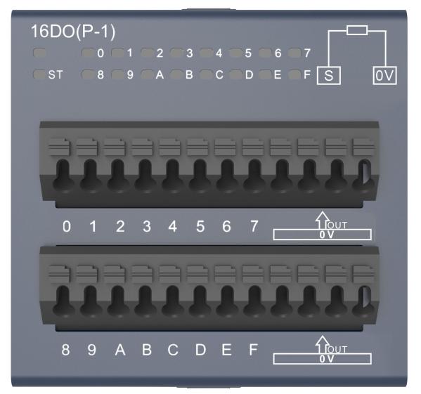 Quality RS Series Integrated I/O Input And Output Module Of Plc 16DO Communication Module for sale