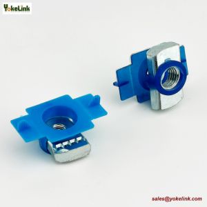 Zinc plating Steel 3/8" Strut Channel Spring Nut 3/8 inch with plastic wing