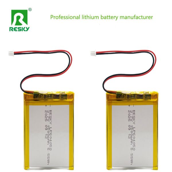 Lithium Polymer Battery Cell 604050 3.7v 1500mAh 5.55wh Rechargeable Lipo Battery Pack