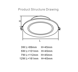 LED Down Light DL62