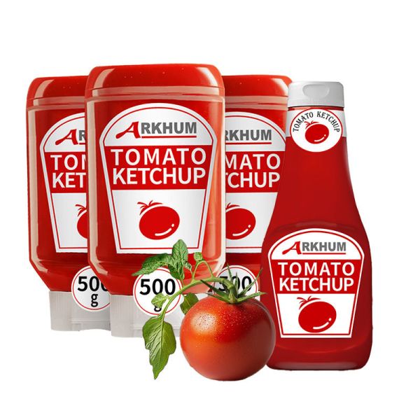 Quality Tomato Ketchup Sauce in Bottles with 2-Year Shelf Life for sale