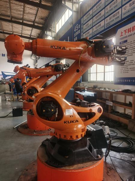 Quality KUKA KR300 R2500 Ultra 300kg Payload 2500mm Reach Used KUKA Robots With Repeatability ±0.1 Mm And Kuka Programming Loading Robot Handling Grinding Milling for sale