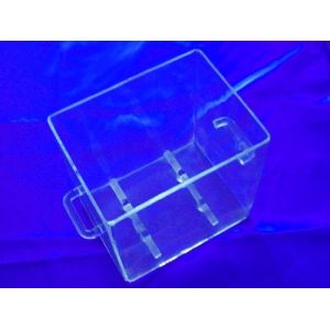 Quartz square cylinder with high quality