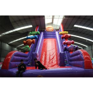 PVC Accessory Packing Bag Included Design Giant Dry Inflatable Bouncer Slide For