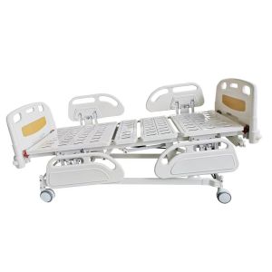 Two Function Electric Nursing Bed Adjustable White For Hospital