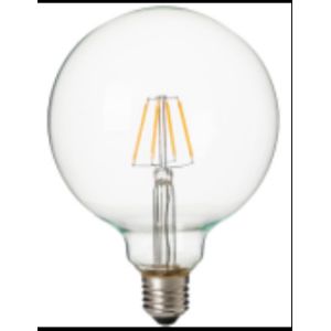 Wholesale LED Filament 8w G125 800 Lumen LAMP Retro Saving Energy Indoor Chips Transparent Glass Bulb House Office Used EU Model from china suppliers