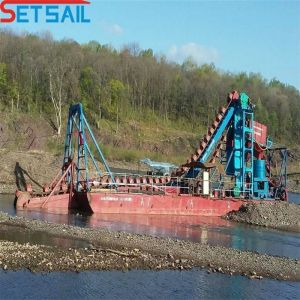 14L-39L Total Fuel Consumption Chain Bucket Gold Diamond Dredger with Four Angle