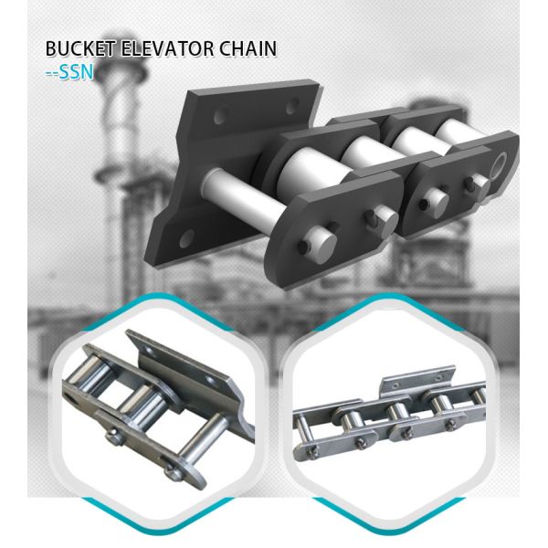 OEM Shot Peening Central Bucket Elevator Chain
