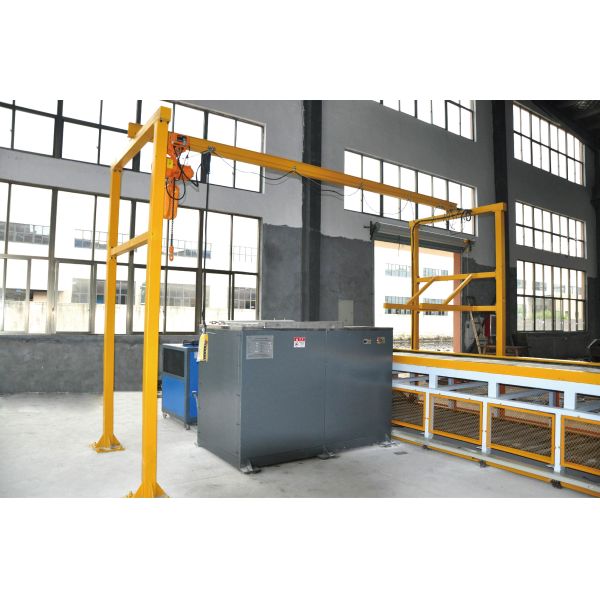 Large Workpiece Spray Coating Machine Tiltable Designed No Dead Angle ɸ 650 mm Tube Basket