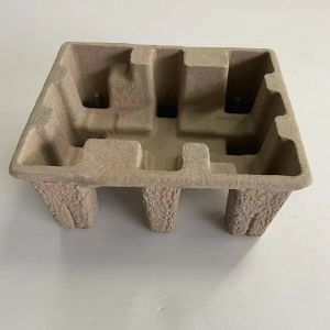 Logistics Moulded Pulp Packaging Tray Good Protective Biodegradable