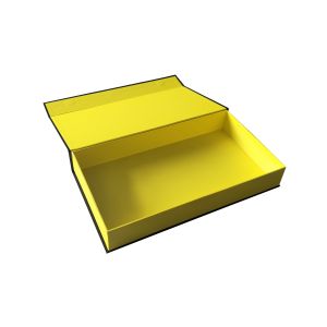 Matte Black Magnetic Book Shaped Box Electronic Packaging Matte Lamination