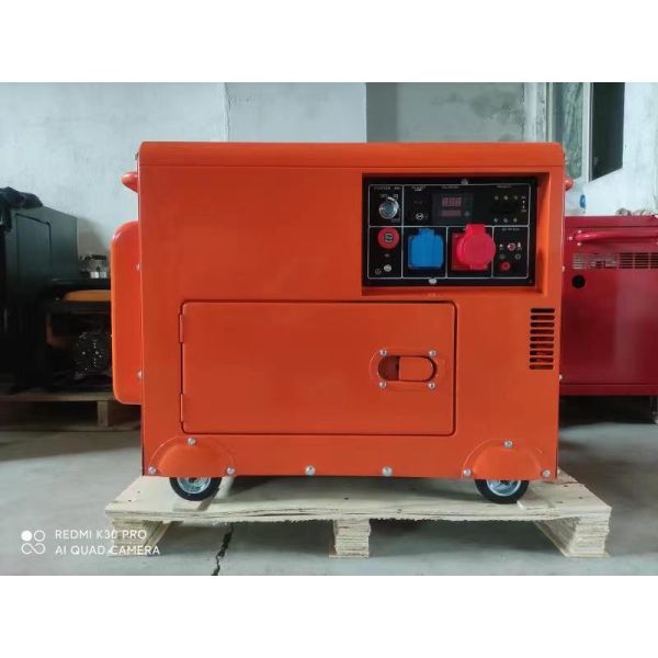 Portable Silent Generators 5KVA 6.5KVA Silent Diesel Generator Air Cooled