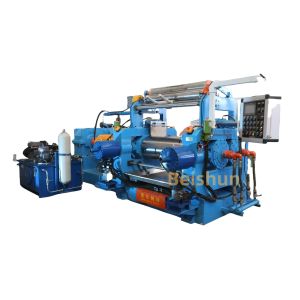 High Capacity 24 Inch Rubber Mixing Mill With Electric Pitch Adjustment /
