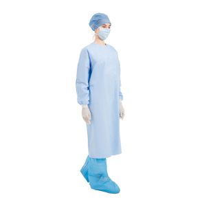 Sterile Disposable Surgical Gown AAMI Level 4 Full Back Type