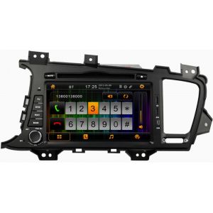 Car DVD video for Kia K5 (2011-2012) with audio GPS sat nav auto player OCB-8048