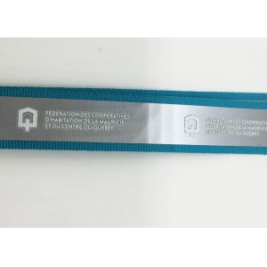 Personalized Retractable Badge Lanyards , Key Chain Lanyard For Club