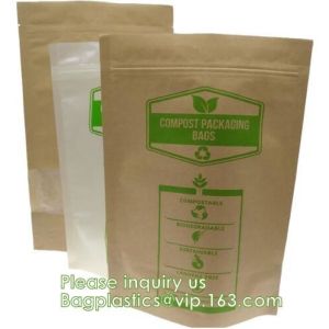 Bagease pack PLA Custom printing Sharp bottom paper bag/ drip coffee bag