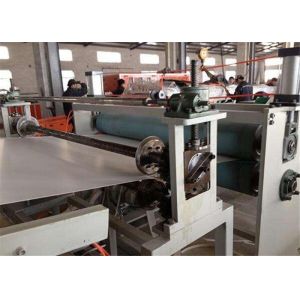 Fully Automatic Plastic Sheet Extrusion Line , PP/ PE Plastic Sheet Making