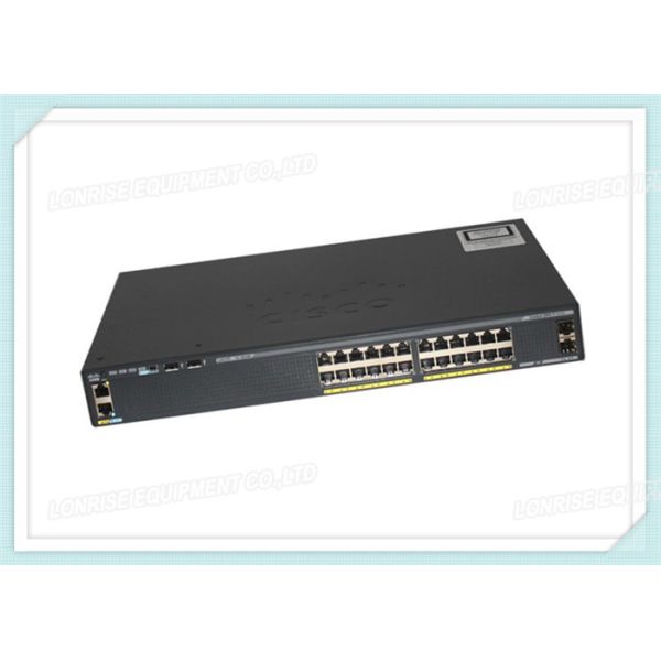 Quality CISCO Switch WS-C2960X-24TS-LL Ethernet Network Switch 24 GigE 2 X 1G SFP LAN Lite for sale