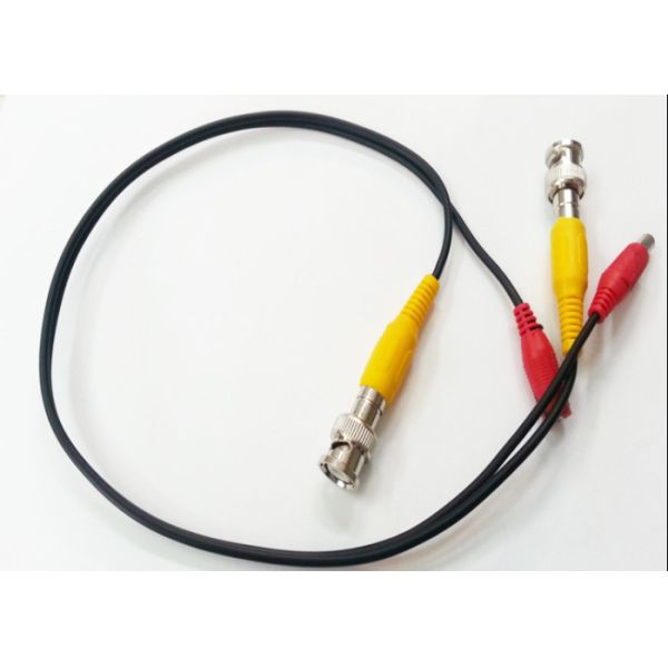 DC Power Cable Connector RCA BNC Power Extension Cable For Car Camera Monitor