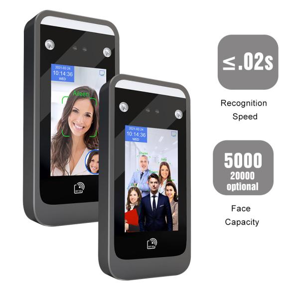 Quality 4.3 Inch LINUX Facial Recognition Access Control System 1.2G Dual Core for sale