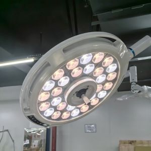 Dual-Head LED Surgical Lamp Ceiling-Mounted Operating Room Light