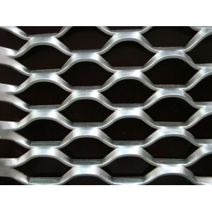 Heavy Duty Architectural Wire Mesh Panels Decorative Metal Cladding Aluminum