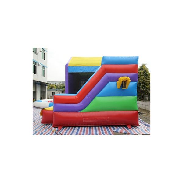 Colorful Commercial Grade Inflatable Bouncy Castle / Toddler Bounce House
