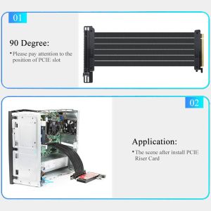 3.0 PCIE Extension Cable Flexible Cable Card Extension Port Adapter High Speed