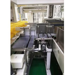 Customized Color Sanitary Napkin Stacker Machine Easy Maintenance Energy Saving