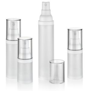High-Ended 50ml Transparent Airless Bottle For Cream Liquid Personal Care