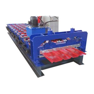 Color Steel Portable Metal Roof Panel Roll Forming Machine