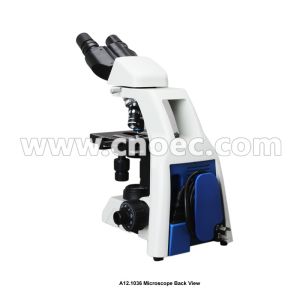 A12.1036 Double Layers Mechanical Stage Biological Compound Microscope With