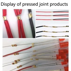 Wire Splicing and Connecting YH-1.8T Mute Copper Belt Crimping Machine for Wire