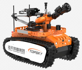 Fire rescue reconnaissance robot