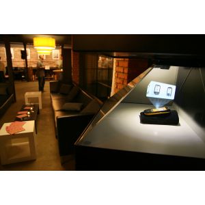 Professional Hologram Pyramid Hologram Showcase 3D Holographic Projector