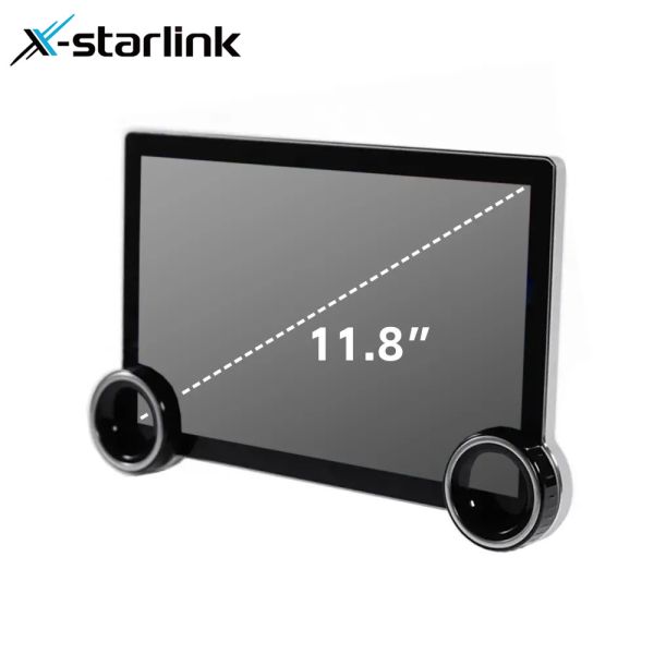 Dual Knobs Universal Car Radio For 11.8 Inch Landscape Display With Carplay