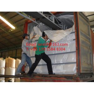 Conveyor belt loading PP Woven Container Liner Bag For foods like soybean , malt