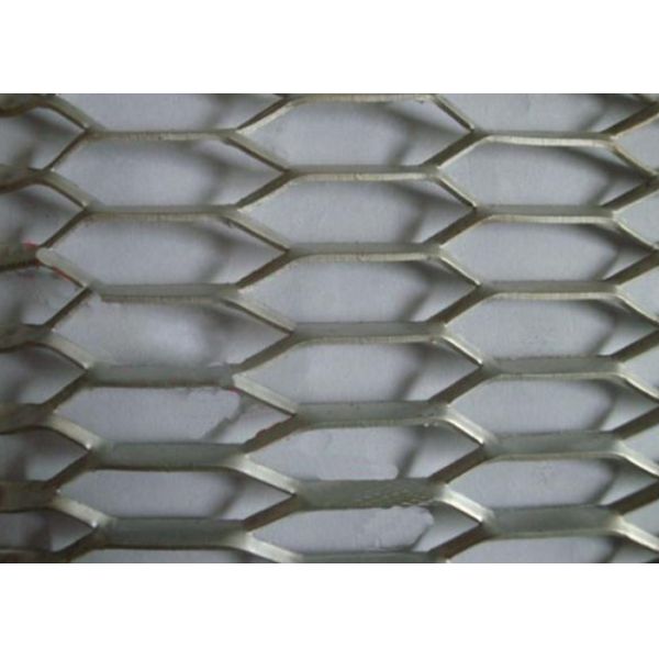 Aluminium Expanded Metal Sheet , SWO *LWO(2.3*4) *0.3MM Strand Width Expanded Metal Sheet Roll