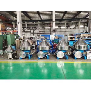 Milk Separator Disc Stack Centrifuges , Large Capacity Juice Centrifuge