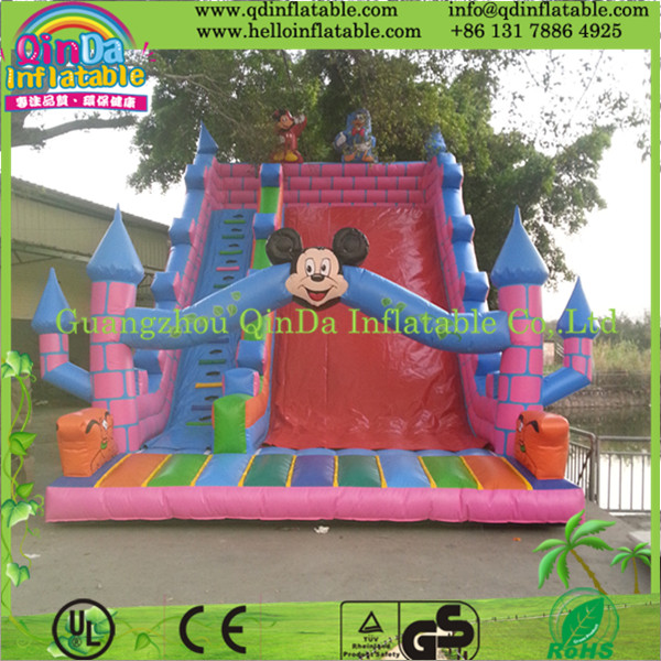 Jumping Bouncy Castle with SlideInflatable Games Inflatable Jumper Bouncy Castle