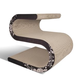 Cat Scratcher Reversable Cardboard Kitten Scratch Tower Cats Scratching Board S