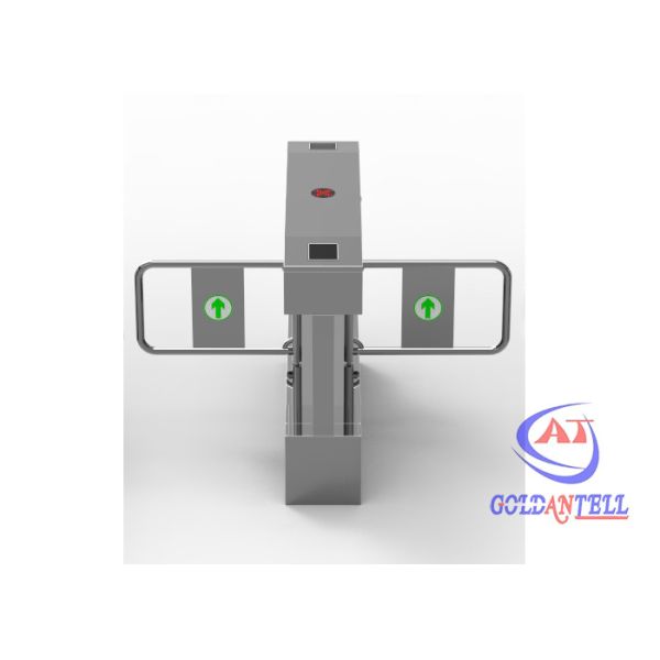 Quality Gym Vertical 180cm Width Swing Barrier Gate Dual Movement Gate for sale