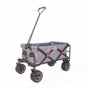 Wholesale 80KG Large Capacity Collapsible Beach Wagon 8&quot; PVC Wheel Rotates 360 Degree from china suppliers