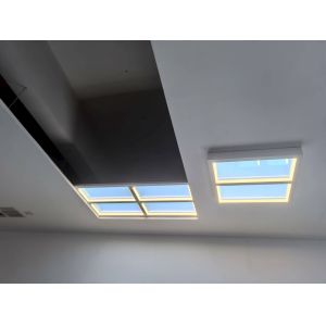 Experience natural sunlight and blue sky with Fake Window Light, 4000-lumen home