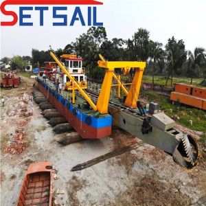 26 Inch Full Hydraulic Cutter Suction Dredger Ships 1200 Cubic Meter Per Hour