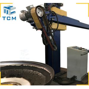 Ellipsoidal Head Dished End Polishing Machine Surface Grinding Metal Polishing