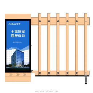 Advertising Car Parking Barrier Traffic Barrier Gate With Vehicle Identification
