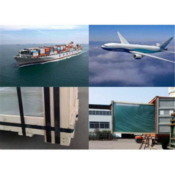 High Safety Clear PVB Laminated Glass Tempered Flat Laminated Glass For Fence / Balcony