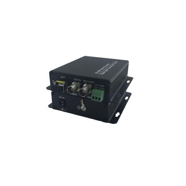 HD-SDI data video to fiber optic converter With RS485 data/audio Optical